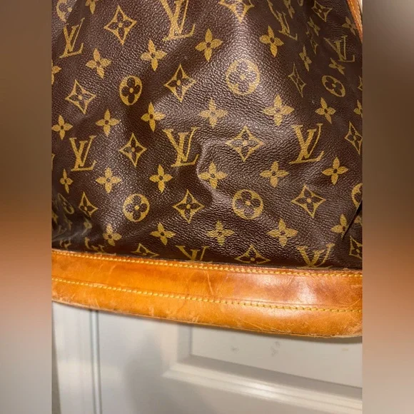Louis Vuitton Noé Monogram Bucket Bag Vintage Authentic Made in France - Picture 7 of 16